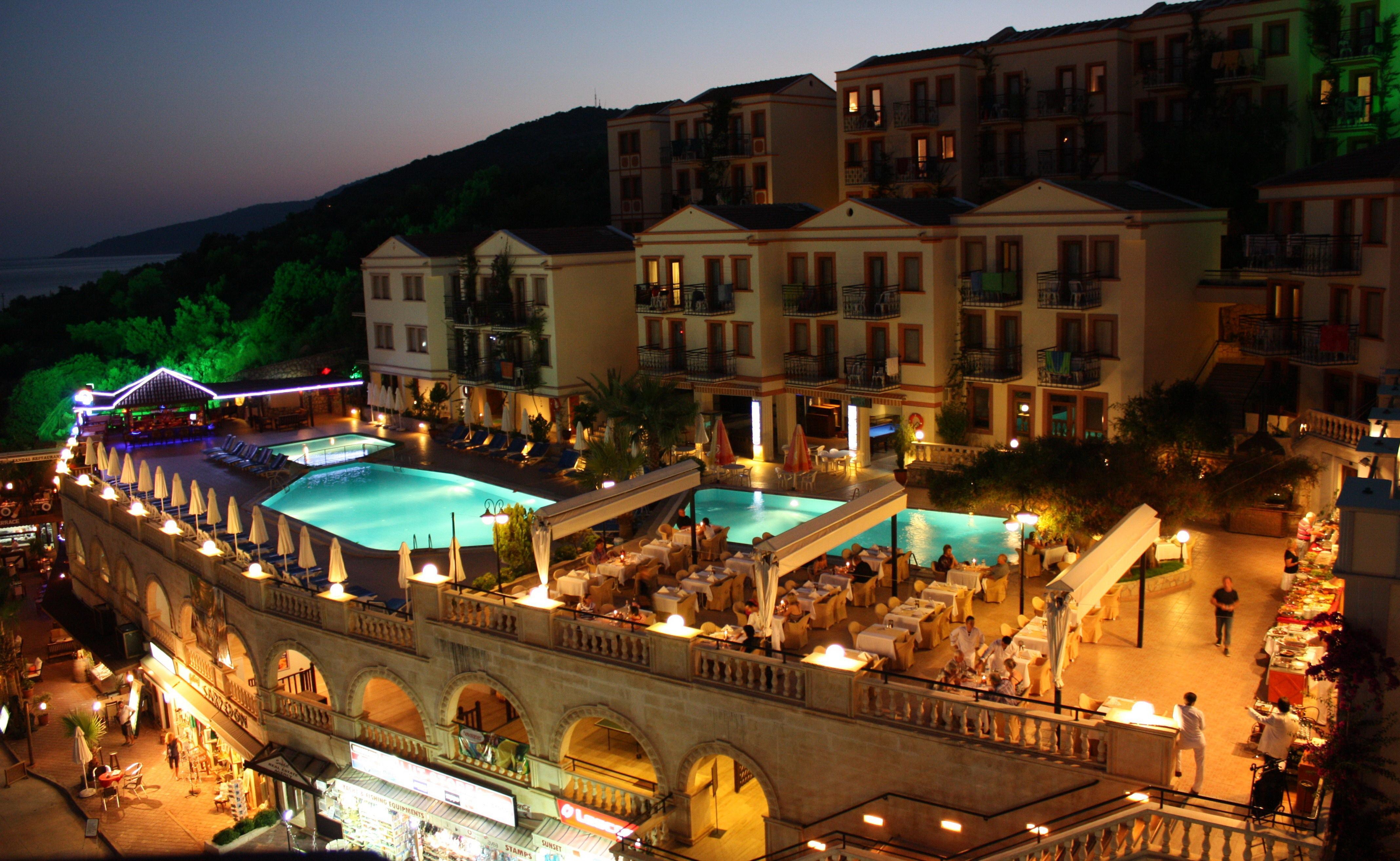 Hotel Pirat Kalkan Kültér fotó