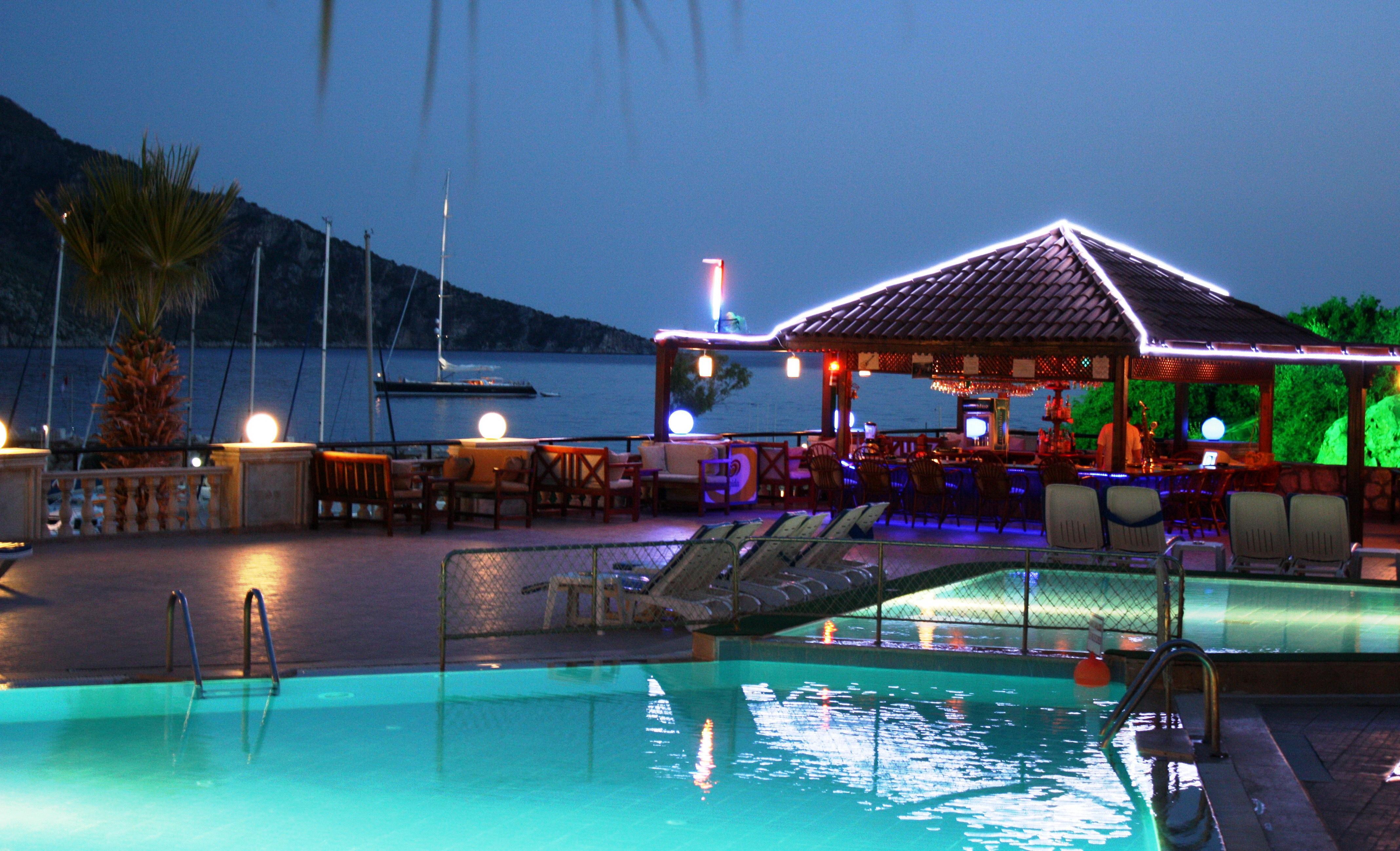Hotel Pirat Kalkan Kültér fotó